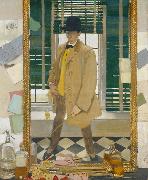 William Orpen Self-portrait painting